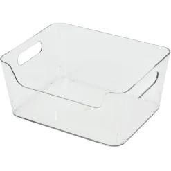 Sale Gifi Bac rangement frigo 3,5L plastique transparent 22,4x17,3xH10cm