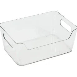 Gifi Bac rangement frigo 2L plastique transparent 20,5x14xH8,5cm