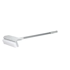 Gifi Nettoyage Et Entretien|Balai brosse 2en1 gris et blanc avec mop