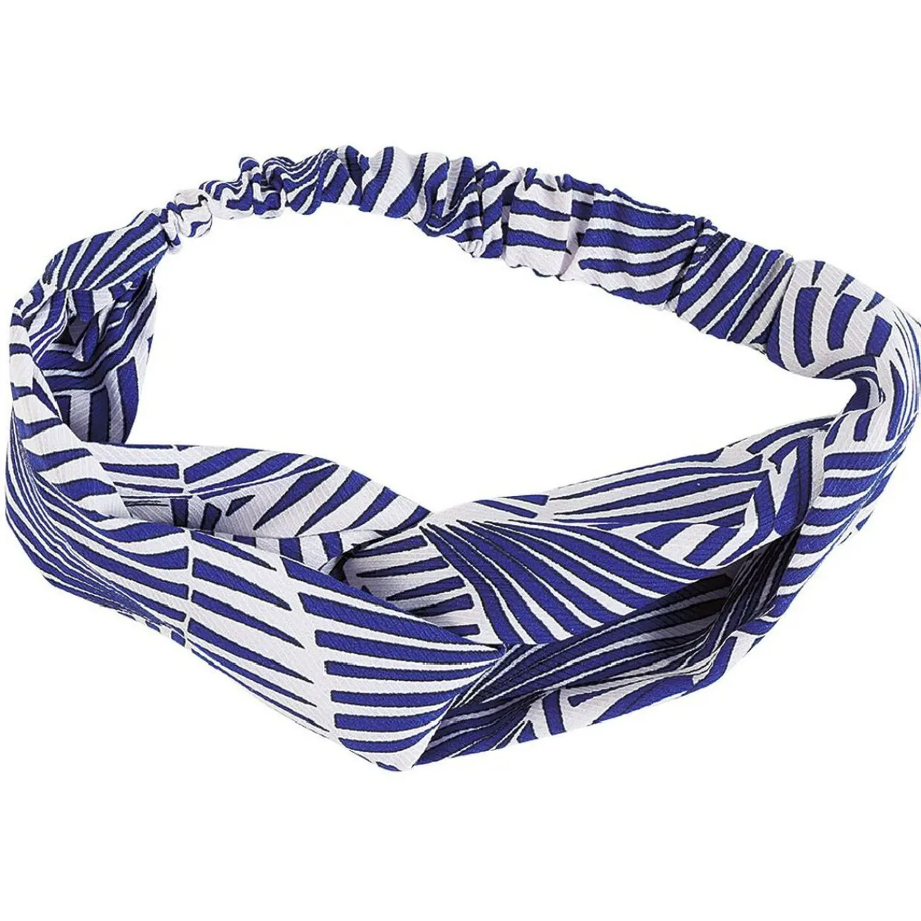 Gifi Beauté^Bandeau bicolore blanc et bleu