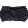 Gifi Beauté^Bandeau en laine uni gris
