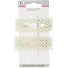 Gifi Beauté^Barrette perles imitation blanc x2