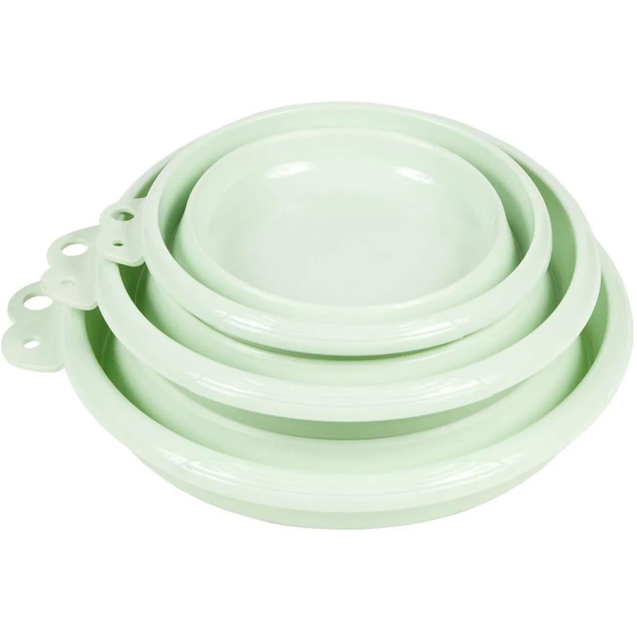 Gifi Nettoyage Et Entretien|Bassine rétractable vert d'eau x3