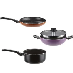 Best Gifi Batterie de cuisine aluminium 4 pièces