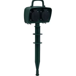 Gifi Accessoires Électriques^Biplite extérieure à planter 16A noir
