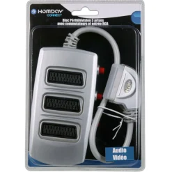 Gifi Accessoires Électriques^Bloc multipéritel 3 prises