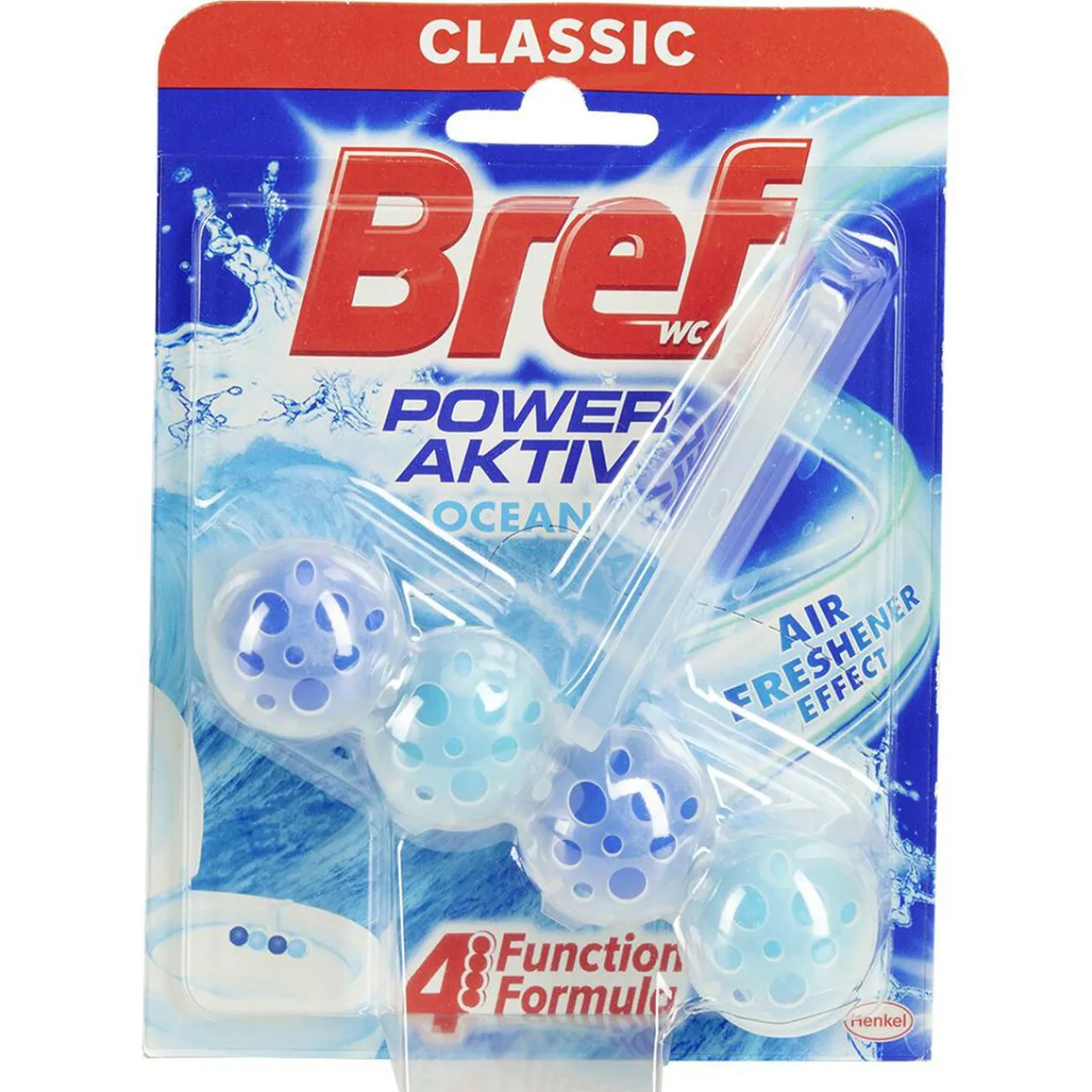 Gifi Nettoyage Et Entretien|Bloc WC Bref Power Active senteur océan 4en1