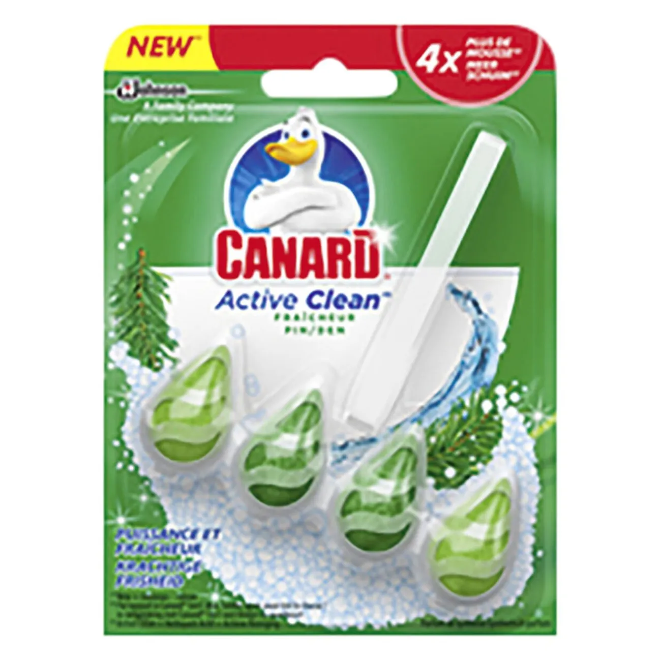 Gifi Nettoyage Et Entretien|Bloc WC Canard Active Clean Pin puissance et fraîcheur x2