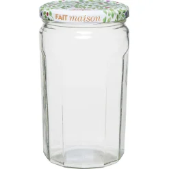 Best Gifi Bocal confiturier Le Parfait verre et métal 645 ml