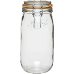 Gifi Bocal de conservation avec couvercle en verre 1,5 L Le Parfait