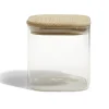 Clearance Gifi Bocal de conservation 60cl en verre avec couvercle en bois
