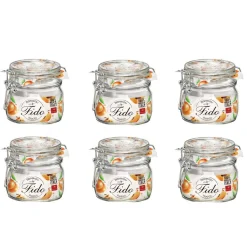 New Gifi Bocal de conserve fermeture à clapet 500 g x 6