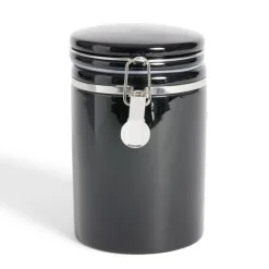Outlet Gifi Bocal en céramique avec clip en métal Ø10xH16,5cm