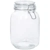 Sale Gifi Bocal en verre avec couvercle à charnière 1,5 L