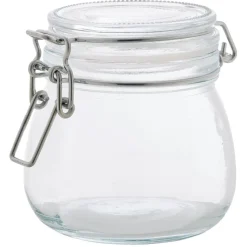 Hot Gifi Bocal en verre fermeture mécanique 20cl x6