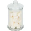 Outlet Gifi Bocal en verre transparent avec couvercle hermétique 1,75L - H.19cm