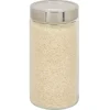 Hot Gifi Bocal en verre transparent couvercle inox 1,6L - Ø11xH.22cm
