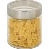 Online Gifi Bocal en verre transparent couvercle inox 800ml - Ø11xH.12cm