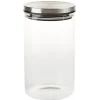New Gifi Bocal hermétique verre transparent couvercle métal silicone