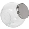 Clearance Gifi Bocal incliné verre couvercle métal 1,5 L
