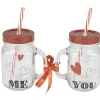 Sale Gifi Bocal motif coeurs Saint Valentin x2