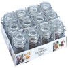 New Gifi Bocal rond hermétique transparent x12