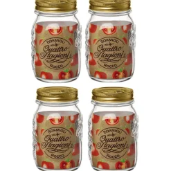 Outlet Gifi Bocal à stériliser 500 ml x 4