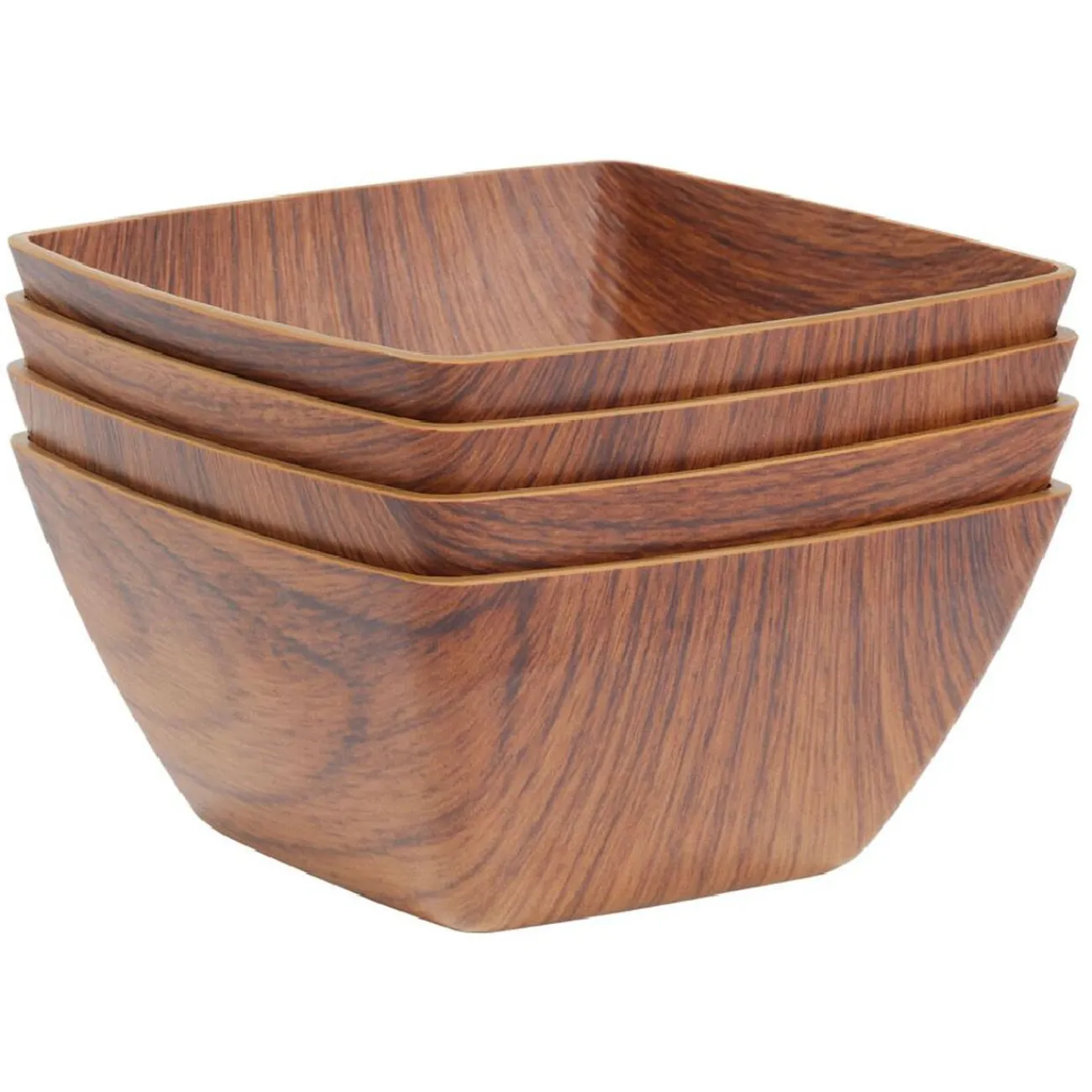 Discount Gifi Bol carré 12x12cm marron