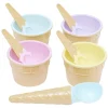 Sale Gifi Bol et cuillère à glace x4