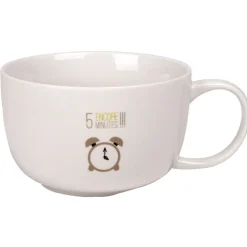 Sale Gifi Bol jumbo blanc motif réveil