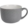 Sale Gifi Bol jumbo motifs gris blanc