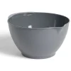 Online Gifi Bol à mixer en plastique gris 1,2L - Ø17,5xH8cm