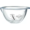 Best Gifi Bol à mixer gradué Ocuisine verre transparent