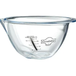 Best Gifi Bol à mixer gradué Ocuisine verre transparent