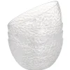 Sale Gifi Bol plastique transparent martelé x4