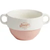 Sale Gifi Bol à soupe en faïence bicolore 600 ml