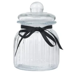 Gifi Bonbonnière en verre transparent 1,6L