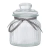 New Gifi Bonbonnière en verre transparent 0,6L