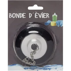 Gifi Nettoyage Et Entretien|Bonde d'évier en acier