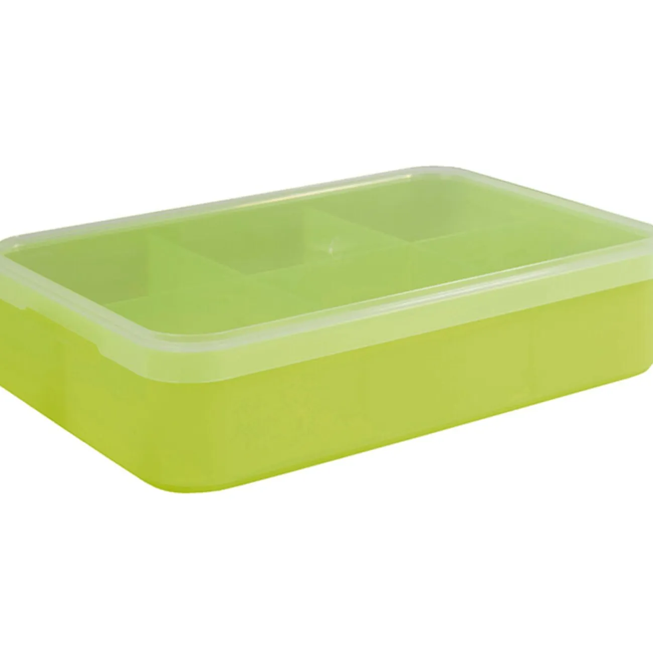 Gifi Rangement|Boîte A5 compartimentée jaune gamme Pure Box