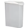 Online Gifi Boîte alimentaire empilable transparente et blanche 1,7 L