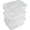 Clearance Gifi Boîte alimentaire 1,2 L transparente x3