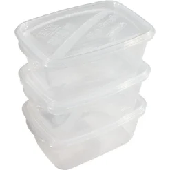 Clearance Gifi Boîte alimentaire 1,2 L transparente x3
