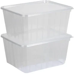 Sale Gifi Boîte alimentaire 1,8 L transparente x2