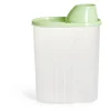 New Gifi Boîte alimentaire plastique transparent et vert 2,5L