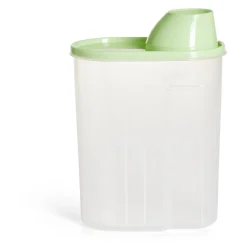 New Gifi Boîte alimentaire plastique transparent et vert 2,5L