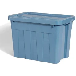 Gifi Rangement|Boîte bricolage 65L plastique bleu