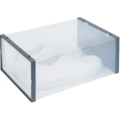 Gifi Rangement|Boîte à chaussures plastique transparent x2