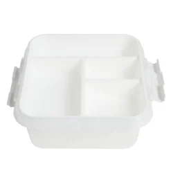 Gifi Rangement|Boîte à compartiments 2 niveaux de rangement 26x25xH11cm