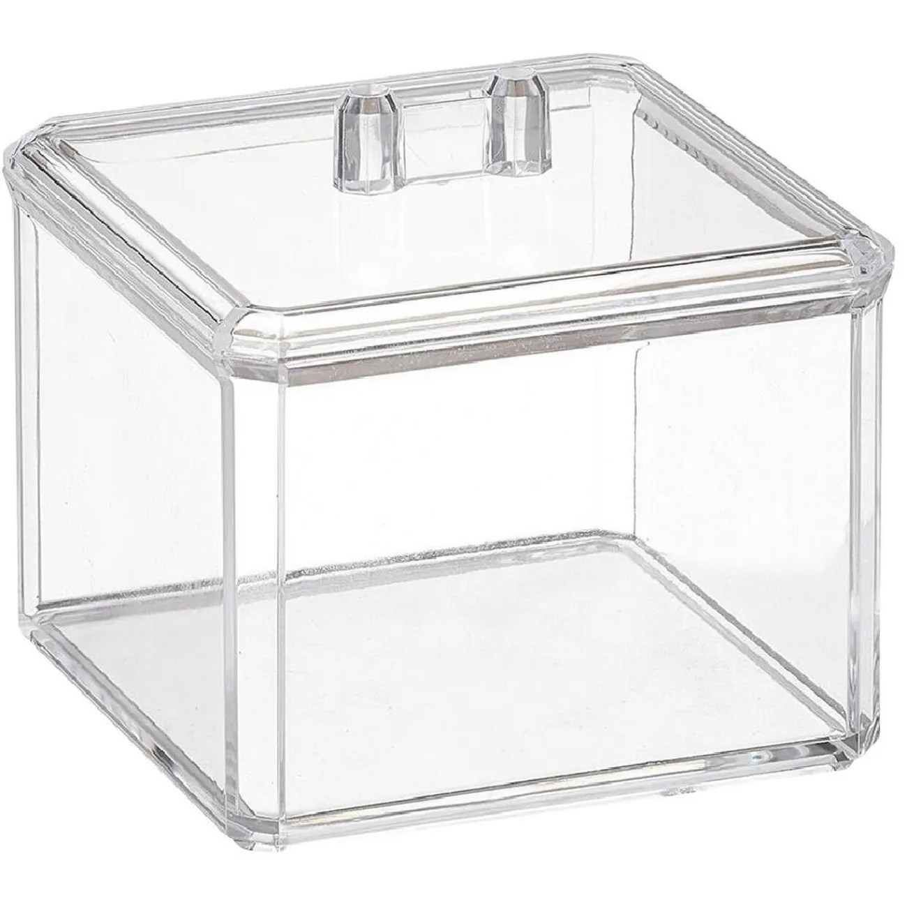 Gifi Beauté^Boîte à coton plastique transparent